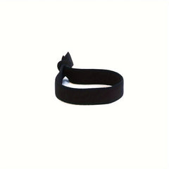 5pcs Men's Hair Ties High Elasticity Anti-slip Ponytail Holder