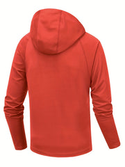 Men's Windproof Athletic Hoodie for Hiking