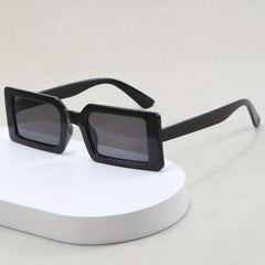 Y2K Rectangle Frame Sunglasses For Women Men Punk UV400
