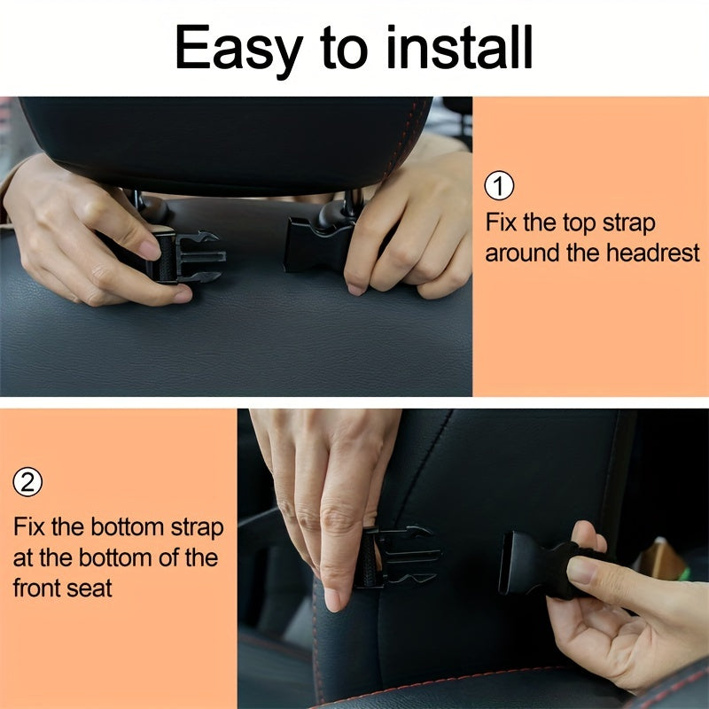 Waterproof Backseat Car Organizer with Multiple Compartments
