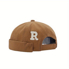 Brimless Skullcap For Men Retro Beanie Hat