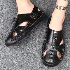 Men's Stitch Non Slip Sandals Summer Beach Shoes
