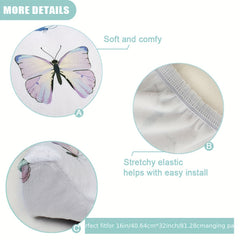 Baby Fitted Sheet Soft Plush Diaper Changing Pad Cover