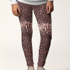 Leopard Print Leggings Girls Leggings Spring Fall Winter