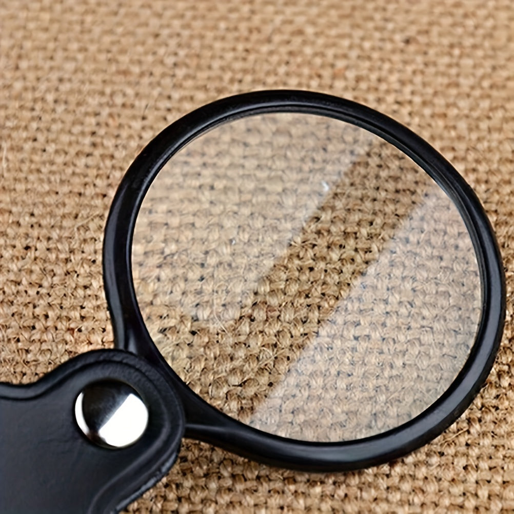 Outdoor Camp Mini Pocket Eye Glass Loupe Lens Magnifier