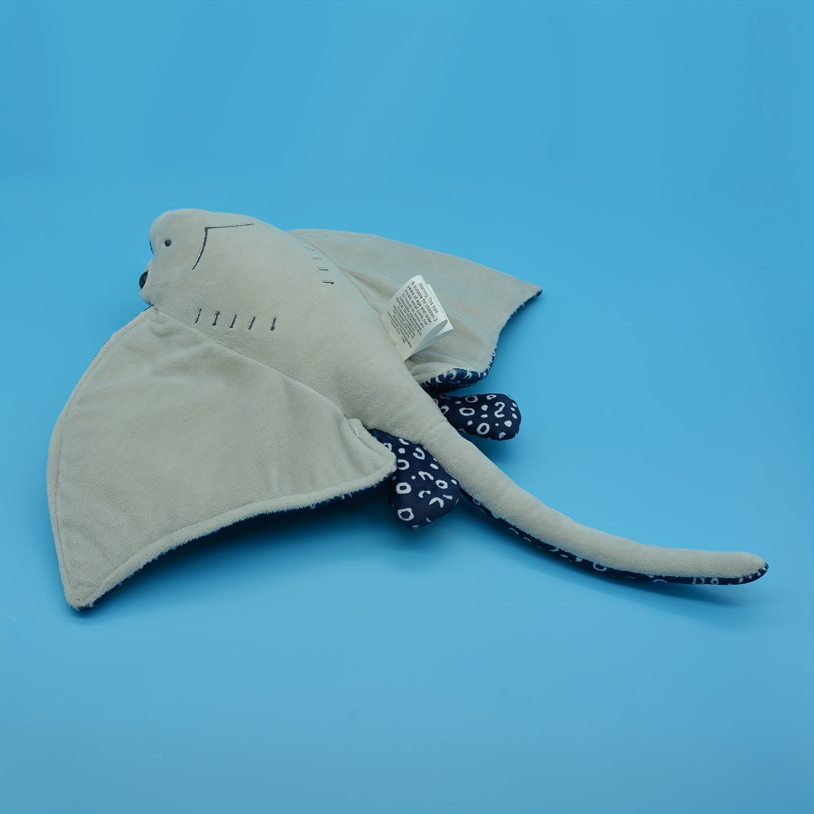 Ocean Series Plush Toy Devil Fish Simulation Perch Small Hanging Ornament