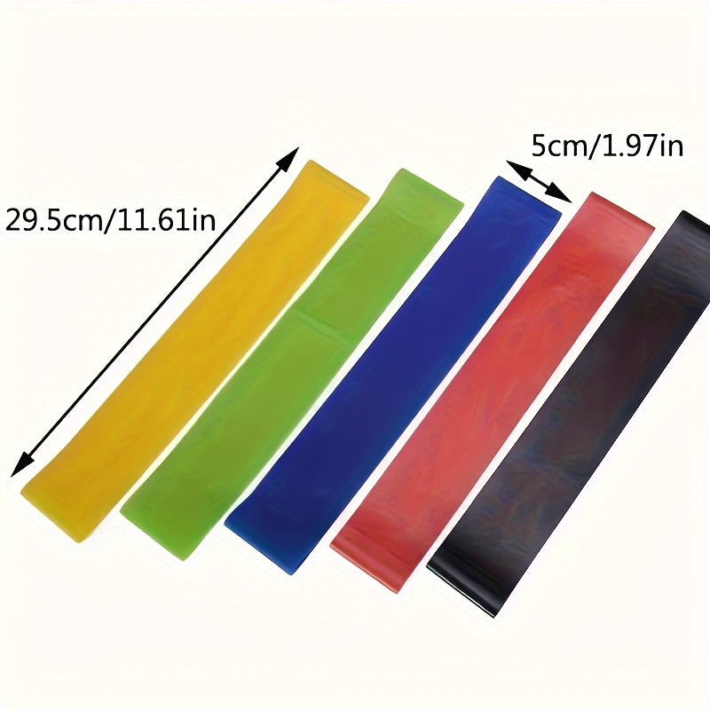 TPE Yoga Resistance Band Fitness Elastic Stretching Band