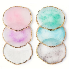 Resin Nail Art Palette Nail Gel Makeup Display Board