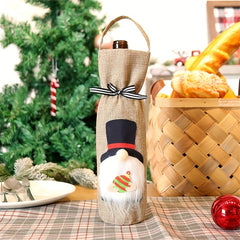 Christmas Wine Bottle Holder Portable Champagne Red Wine Bag