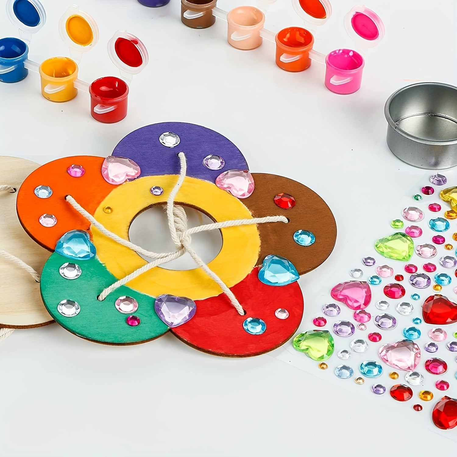 DIY Wooden Paint Kits for Outdoor Bird Feeders - Set of 2