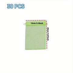 30pcs Reusable Garden Mesh Barrier Bag Tree Protection Mesh Bag
