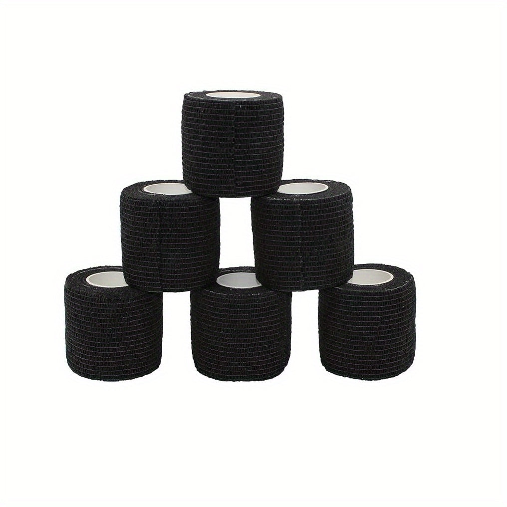 6pcs Non Woven Elastic Bandage for Sports Boxing Self Adhesive Strap