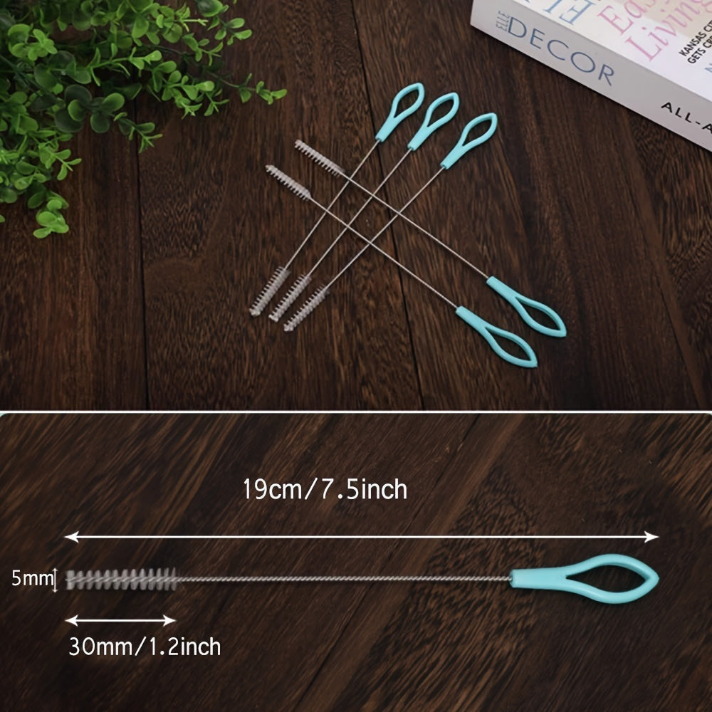 10-pack Nylon & Stainless Steel Insulation Cleaning Set Baby Bottle Brush