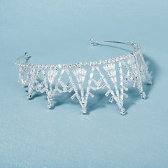 Rhinestone Crown Hairband Headband Party Favor Princess Tiara Wedding Cosplay