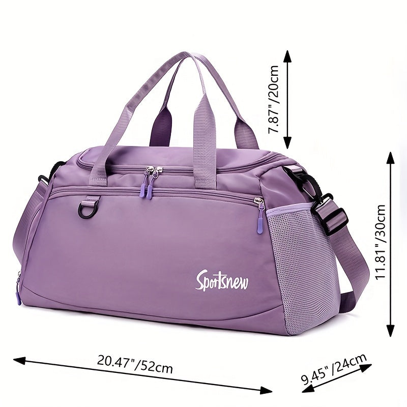 Large Capacity Sports Bag Handbag Waterproof Travel Yoga Fitness Business Trip