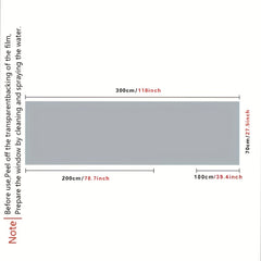 Privacy Reflective Window Film UV Protection Heat Insulation C