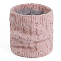 Men's Solid Neck Cover Warm Winter