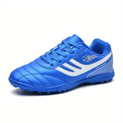 Women's Soccer Pattern Football Shoes Casual Lace Up Outdoor Shoes