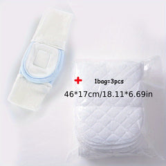 Cotton Baby Diaper Fixed Belt Waistband Buckle Strap