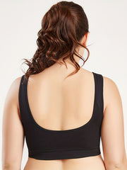 3 Pack Plus Size Seamless Non Padded Fitness Bra Set