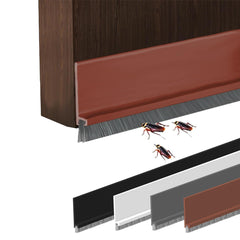 Door Bottom Sealing Strip Soundproof Windproof Dustproof Keep Warm Sealer