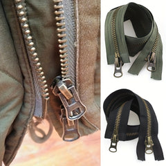 8 Double-ended Metal Zipper Clothing Jacket Luggage Head Zipper
