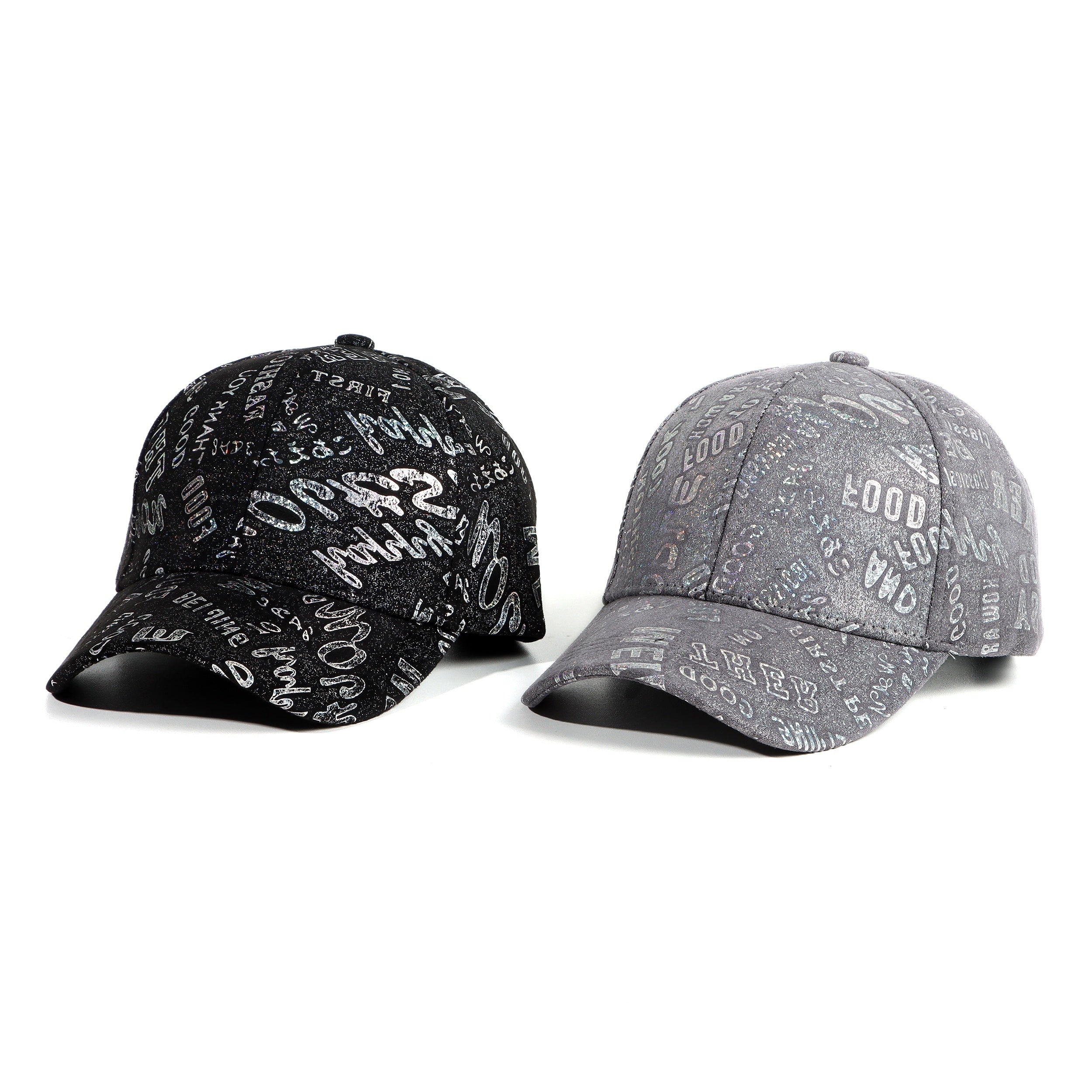 Letter Graffiti Print Baseball Cap Lightweight Adjustable Hip Hop Dad Hat