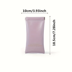 Slogan Graphic Glasses Bag Waterproof Sunglasses Storage Bag