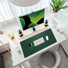 Double Sided Faux Leather Table Mat Waterproof Desk Writing Board