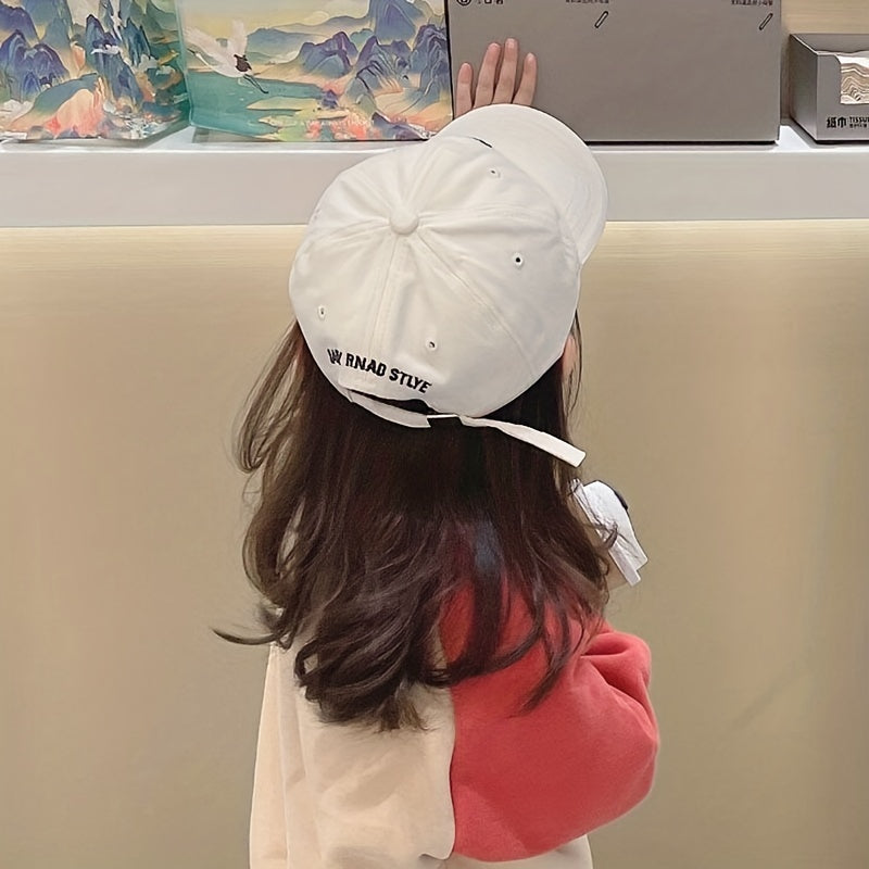Casual Letter Embroidery Cap Sun Protection Comfortable Breathable Cap