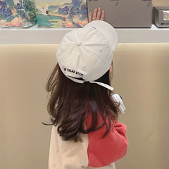 Casual Letter Embroidery Cap Sun Protection Comfortable Breathable Cap