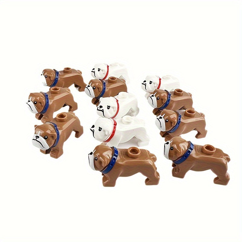 Mini French Bulldog Building Block Set - 9pcs