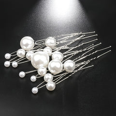 Faux Pearl Hair Pins For Women Bride Bridal Hair Accessories