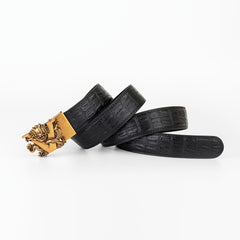 V Dragon 2-Layer PU Leather Men's Belt