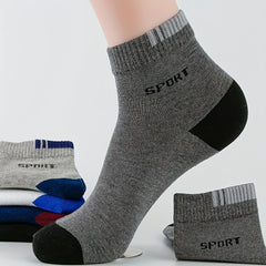 10 Pairs Anti-odor Breathable Low-cut Socks