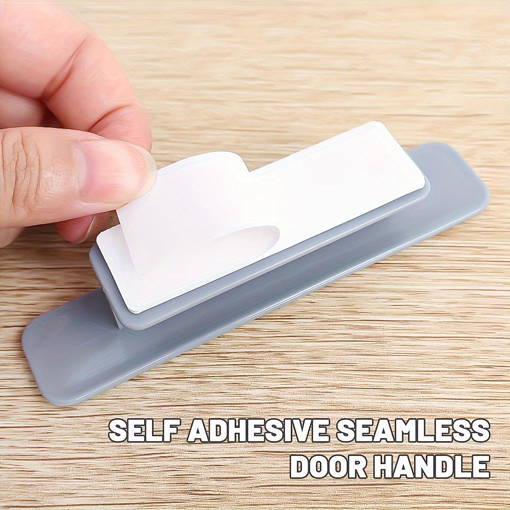 Self adhesive Door Handle No Punching Multifunctional Handle Sticker