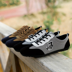 Men's Lace up Sneakers Comfortable Walking Shoes