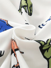 Boys Dinos Pajamas Set Long Sleeves Tops & Bottoms Comfort Cozy