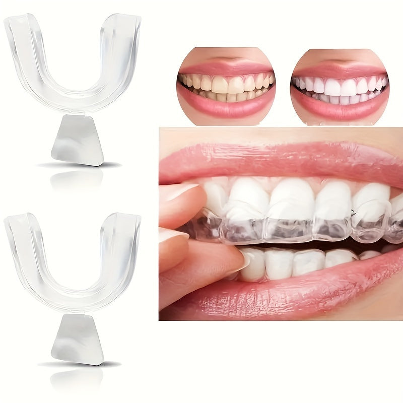 2pcs Sports Mouth Guards for Stopping Grinding Teeth