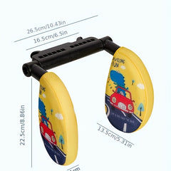 Car Headrest Neck Pillow Memory Foam Car Pillow Cartoon Children's Sleeping