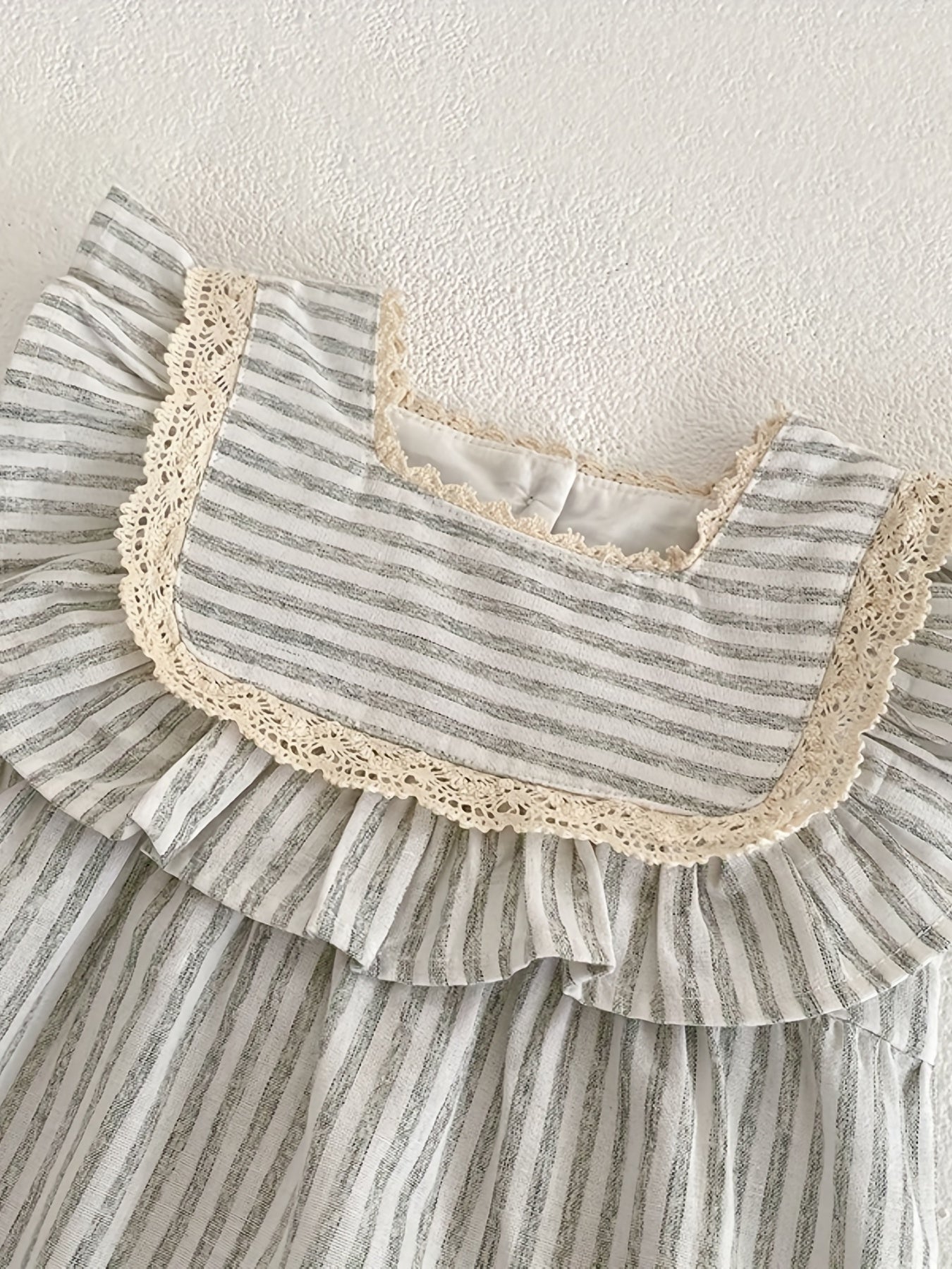 Baby Girls Cotton Princess Dress Ruffle Summer Dress