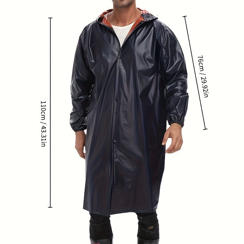 Rainproof Adult One-piece Composite Raincoat For Men And Women