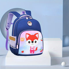 Kids Cartoon Schoolbag Spine Protection Backpack