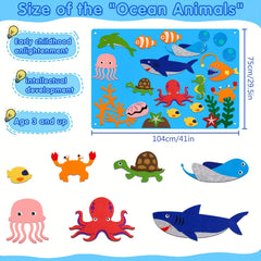 Felt Board Story Set for Toddlers - Ocean & Outer Space Theme