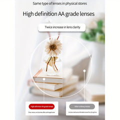 Cat Eye Reading Glasses for Women Men - Model 2279