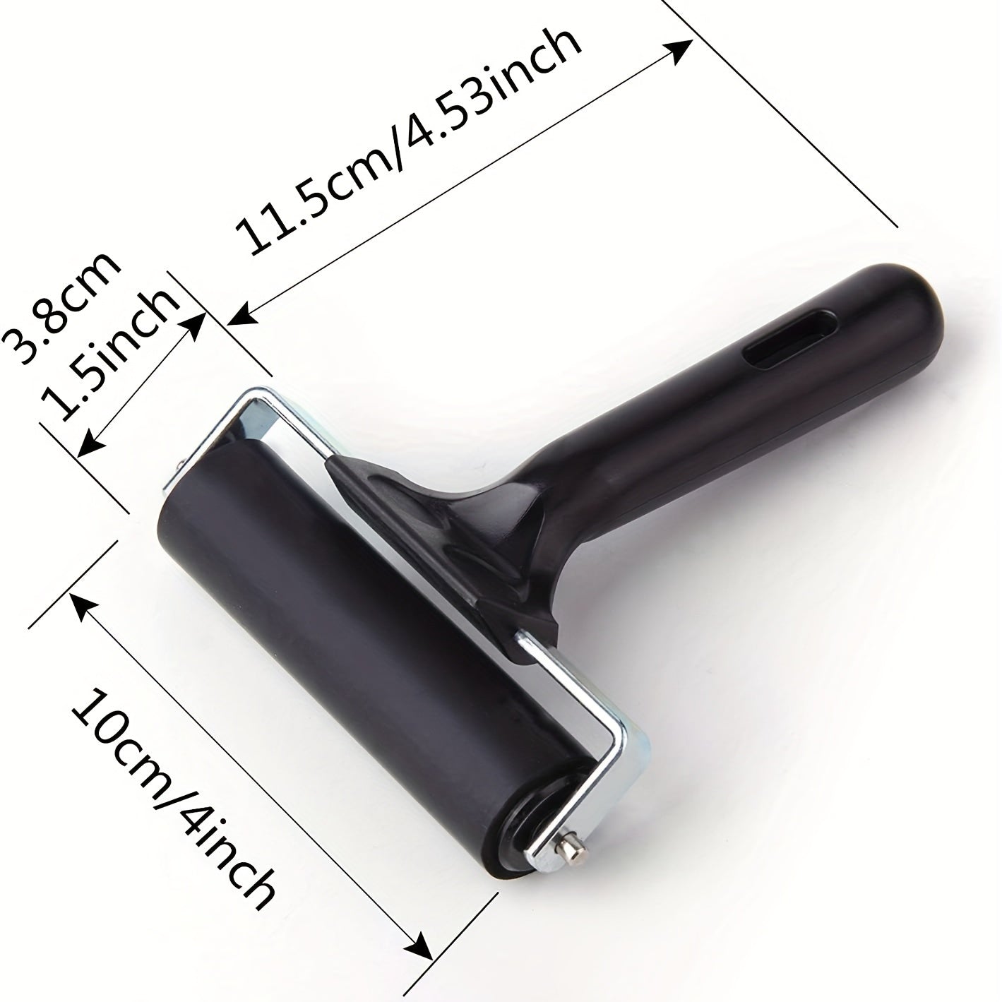 Rubber Roller 10 16 Cm Hand Roller Tool Printing Painting Crafting Construction