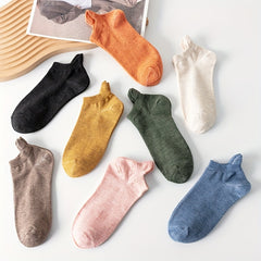 8 Pairs Mixed Ankle Socks for Women