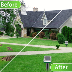 Solar Mole Repellent Stakes Waterproof & Ultrasonic