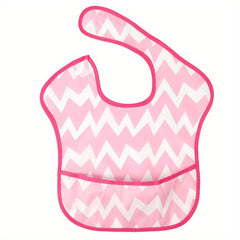 Baby Soft Bib Cartoon Printing Washable Bib Boys Girls Feeding Bib