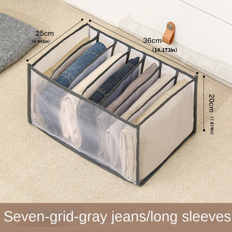 Closet Organizer for Jeans T-shirts Pants Underwear Bra